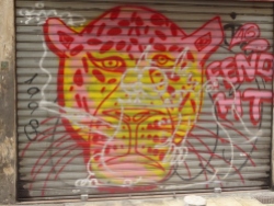Street Art Garage Tiger